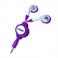 Promotional Retractable Headphone Earphone